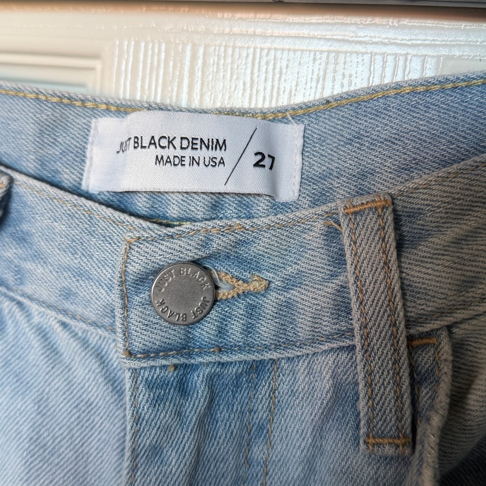 Just Black denim wide leg jeans - Picture 6 of 8